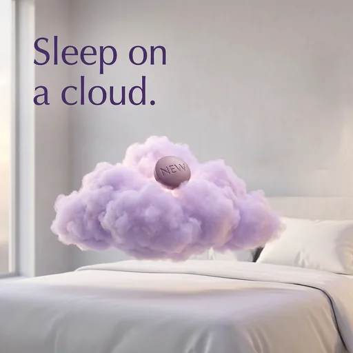 Concept ad: Sleep on a cloud